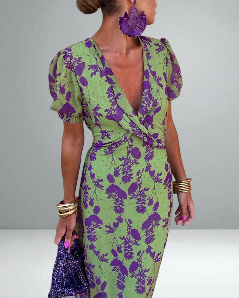 CERINE™|FLORAL DRESS