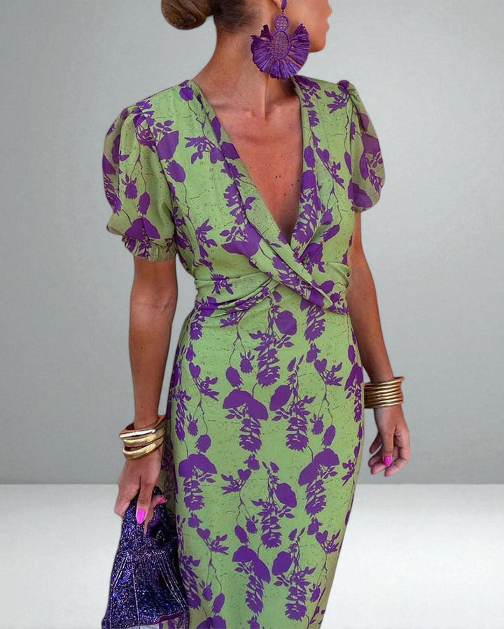 CERINE™|FLORAL DRESS