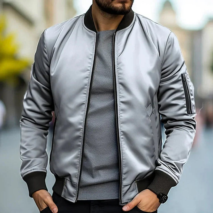 ROWANN™|LIGHT BOMBER JACKET