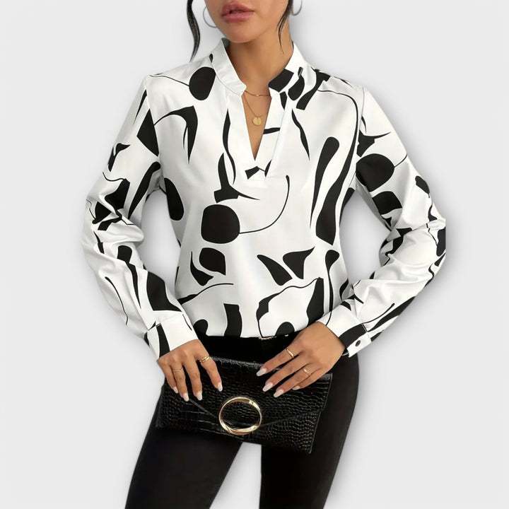 LARA™ | ELEGANT BLOUSE WITH DESIGN