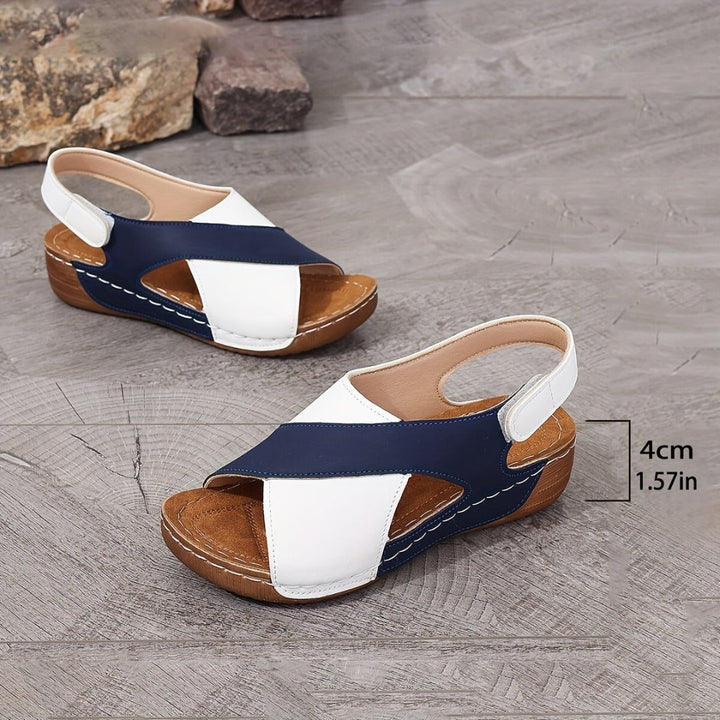 YSERAH™|INCLINE WEDGE SANDALS