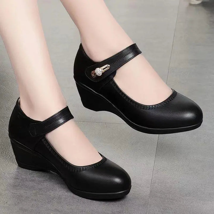 HAZEL™|MID HEEL COMFORT SHOES