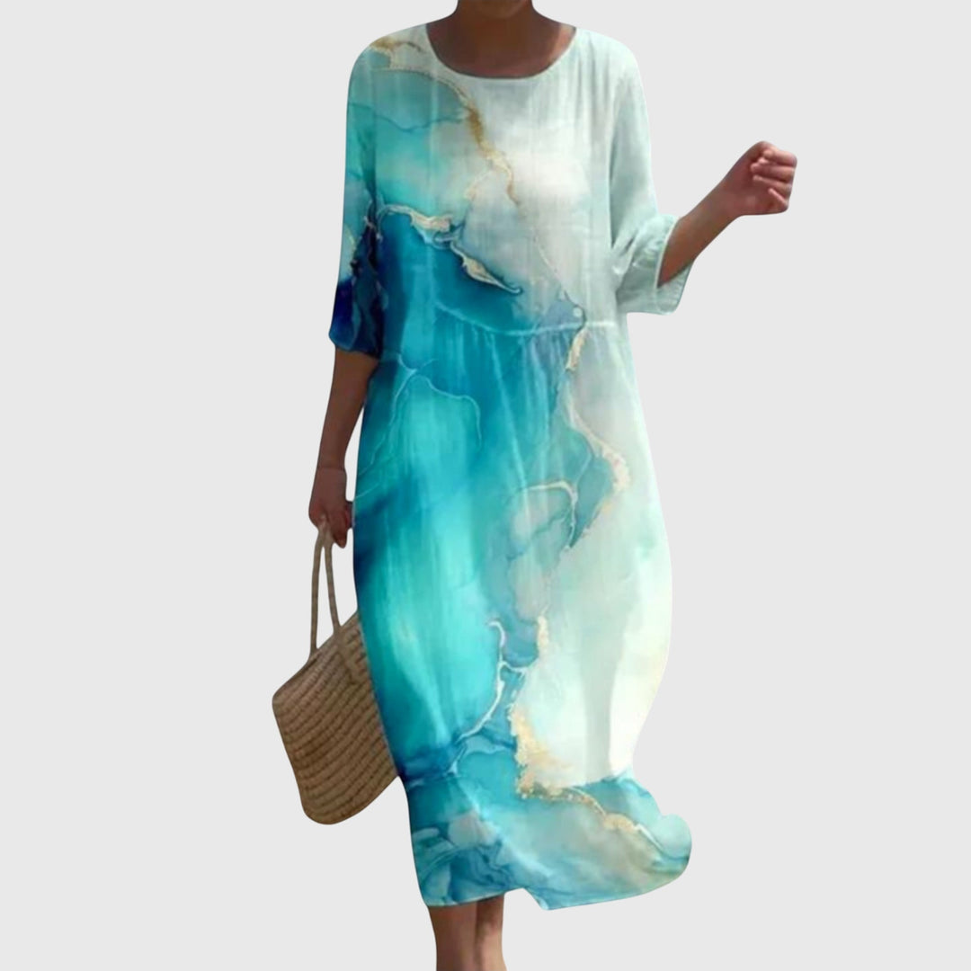 HAYLEY™|STYLISH FLORAL MAXI DRESS