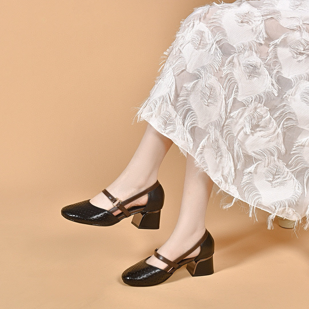HARPER™|CHIC LOW HEEL SANDALS