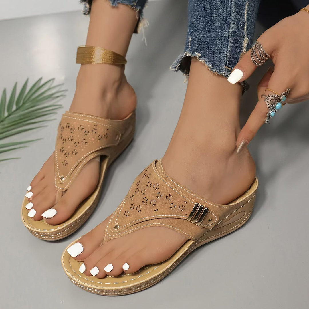 CAROLINA™|STEADY WEDGE SANDALS