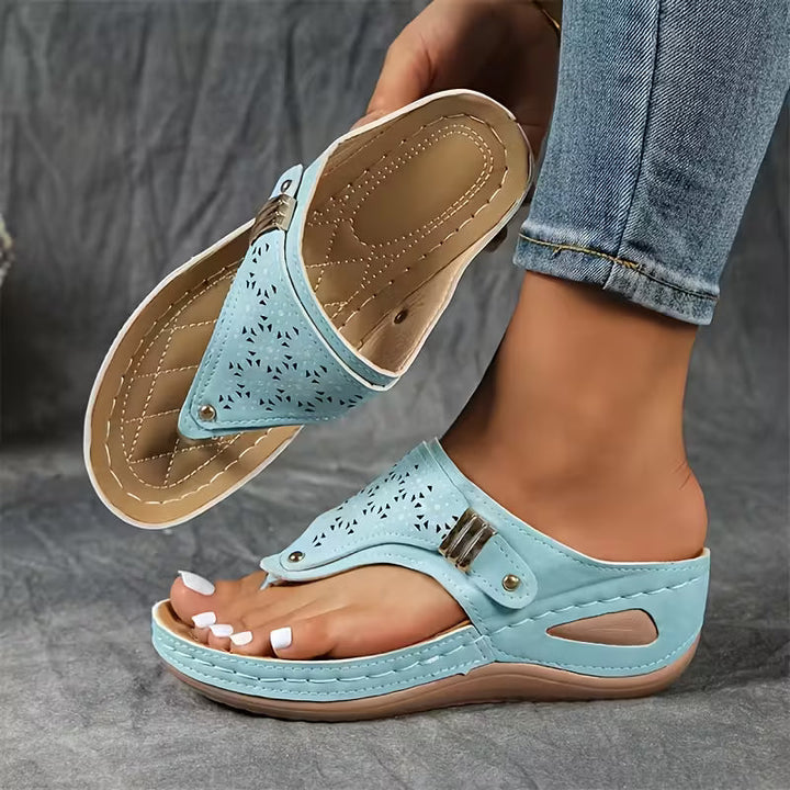 CAROLINA™|STEADY WEDGE SANDALS