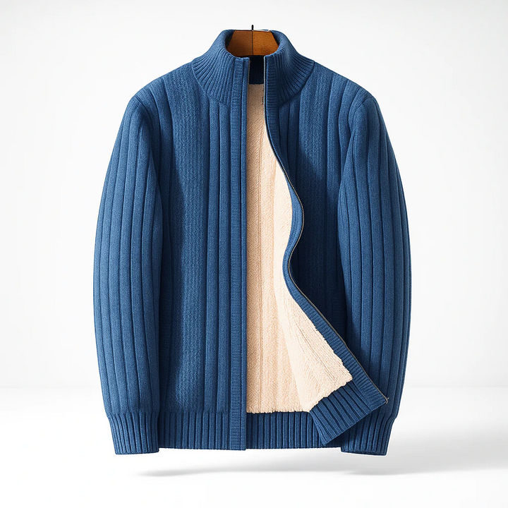 COLLINS™|REFINED ZIP CARDIGAN