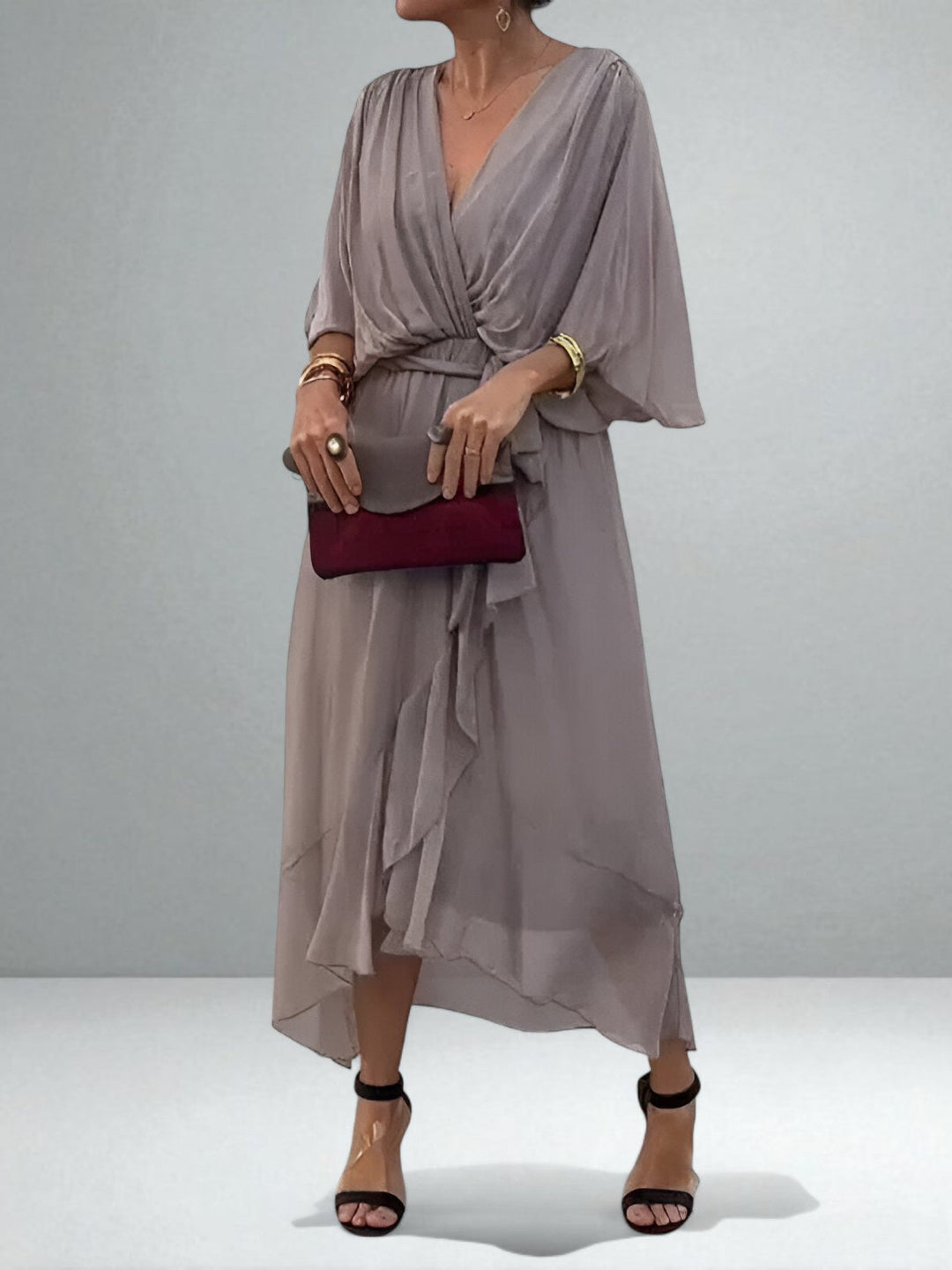 MONICA™|CHIFFON DRESS