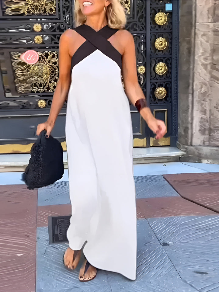 BLAIRE™|CROSSED CUT SUMMER DRESS