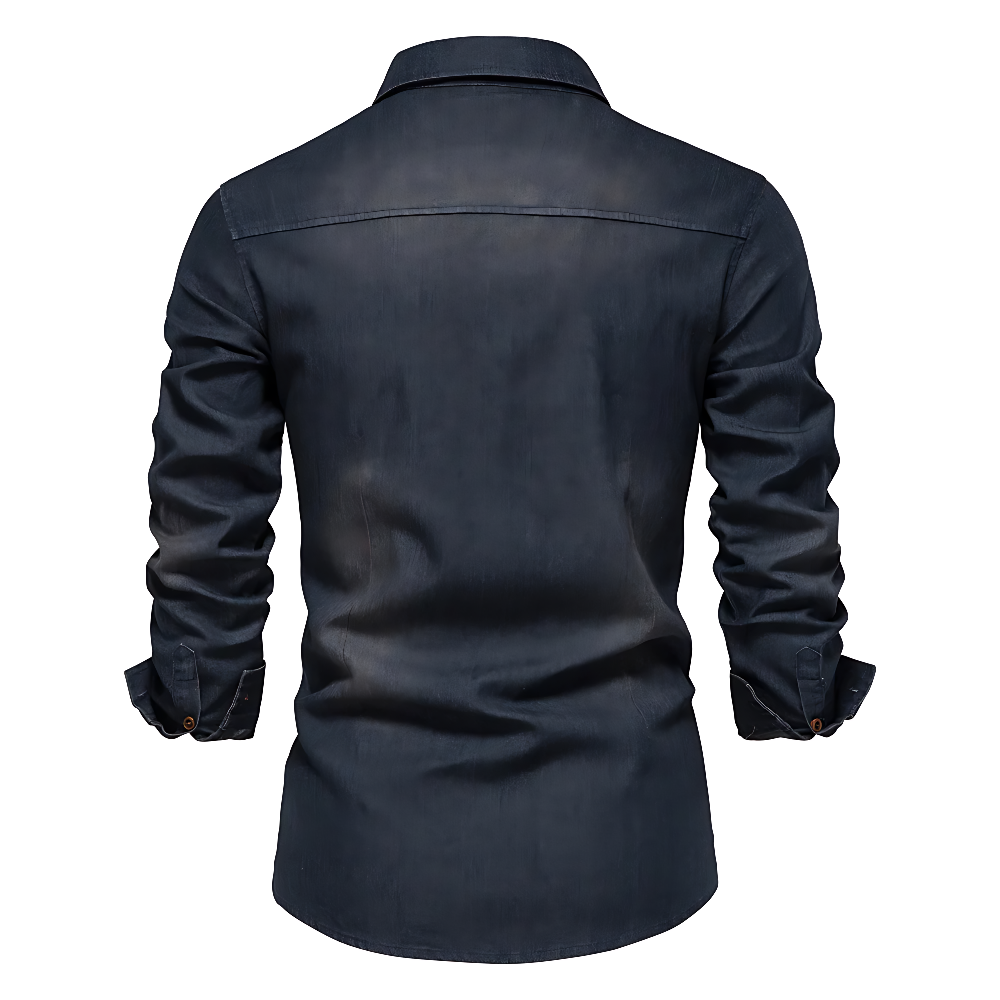 LIAM™|SLIM COTTON SHIRT