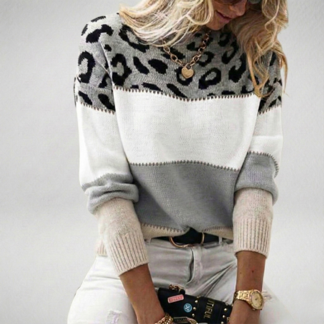 ARABELLA™|LEOPARD ELEGANCE KNIT