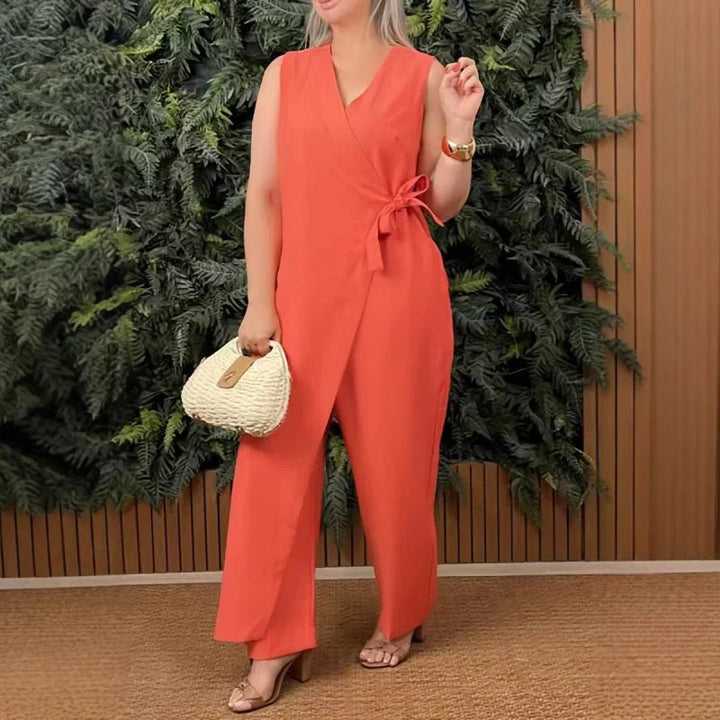 NATASHIA™|ELEGANT WRAP JUMPSUIT
