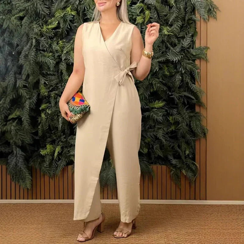 NATASHIA™|ELEGANT WRAP JUMPSUIT