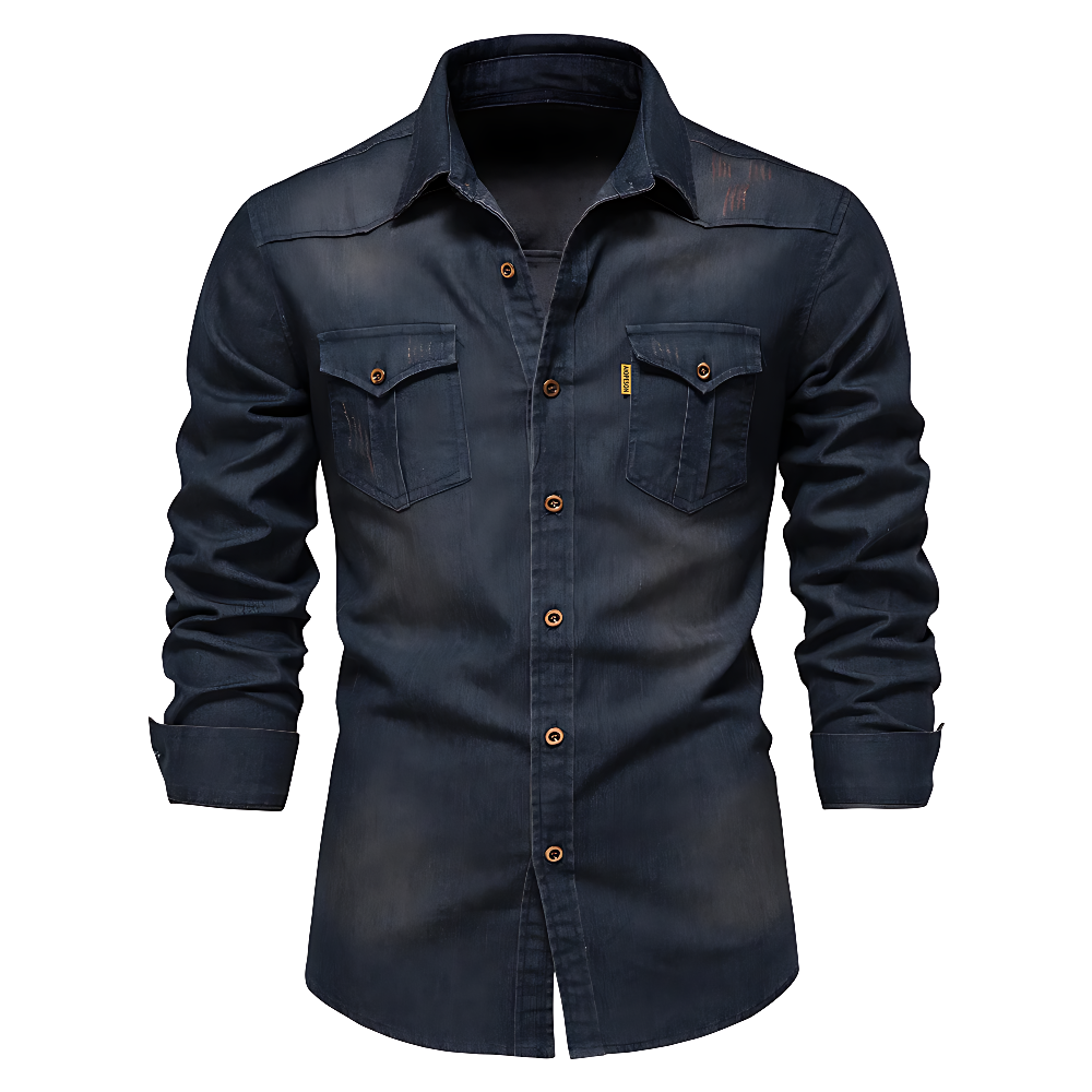 LIAM™|SLIM COTTON SHIRT