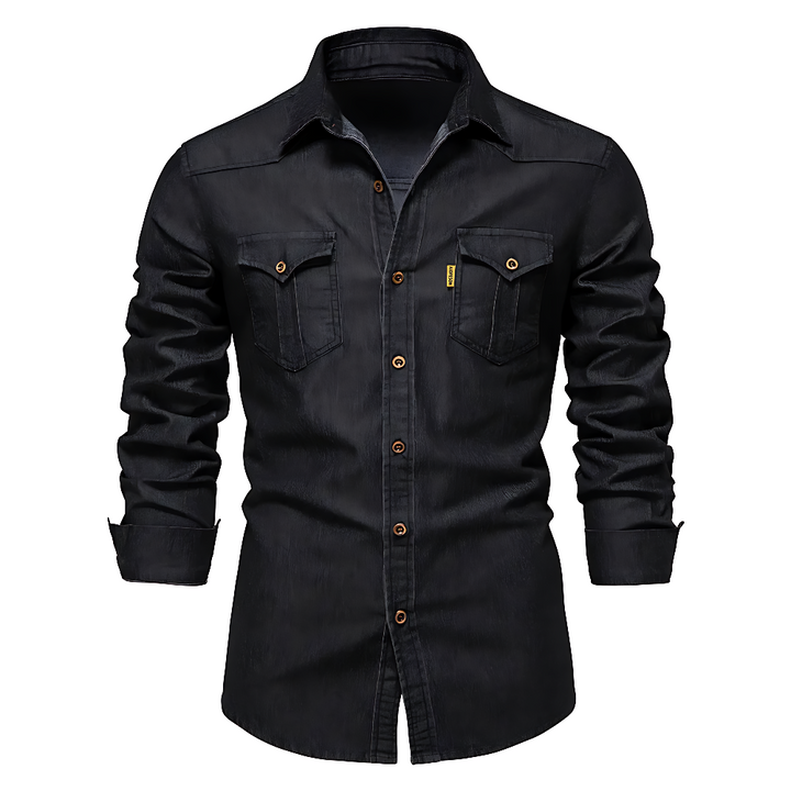 LIAM™|SLIM COTTON SHIRT